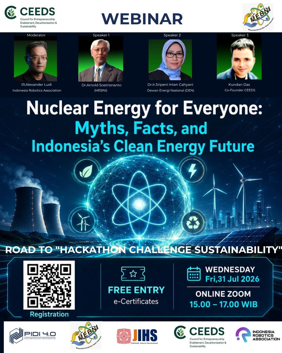 Flyer CyberSmart: Aman Berinternet di Era Digital